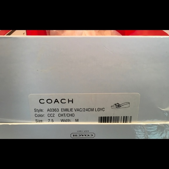 Coach wedges - Picture 1 of 2